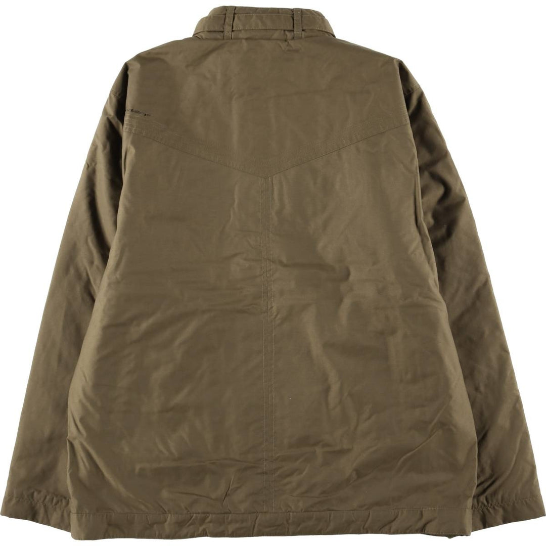 Oakley OAKLEY padded puffer jacket, men's XL size Nylon Khaki type brown Vintage Second Hand