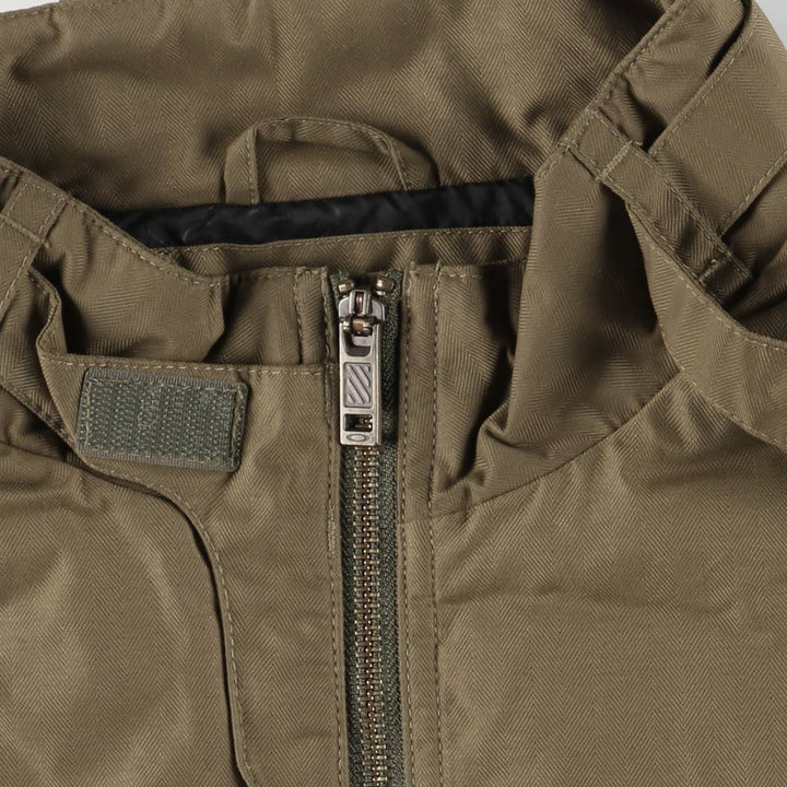 Oakley OAKLEY padded puffer jacket, men's XL size Nylon Khaki type brown Vintage Second Hand