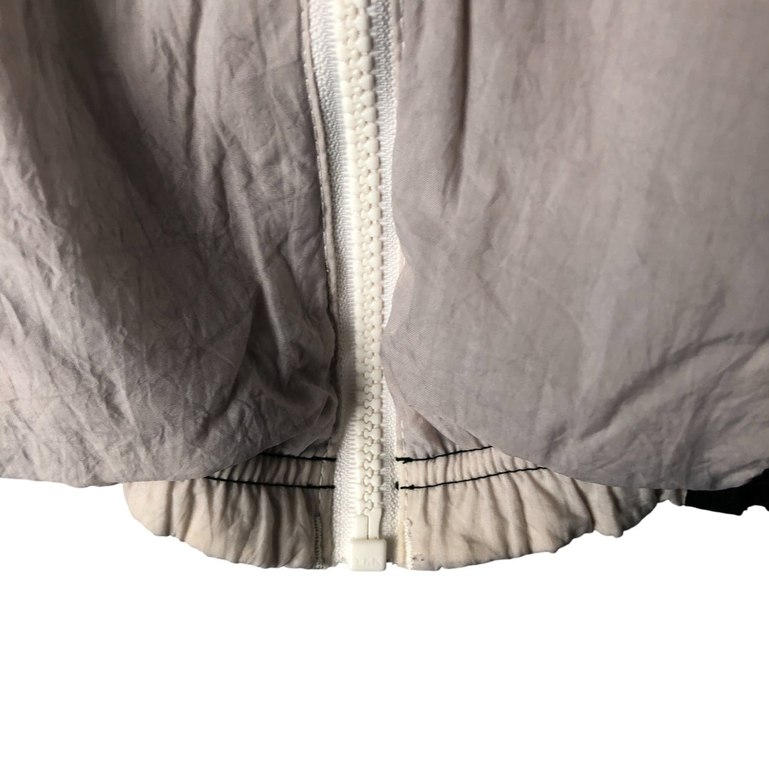 90'S Reebok nylon jacket, men's size L, vintage Nylon gray type Vintage Second Hand