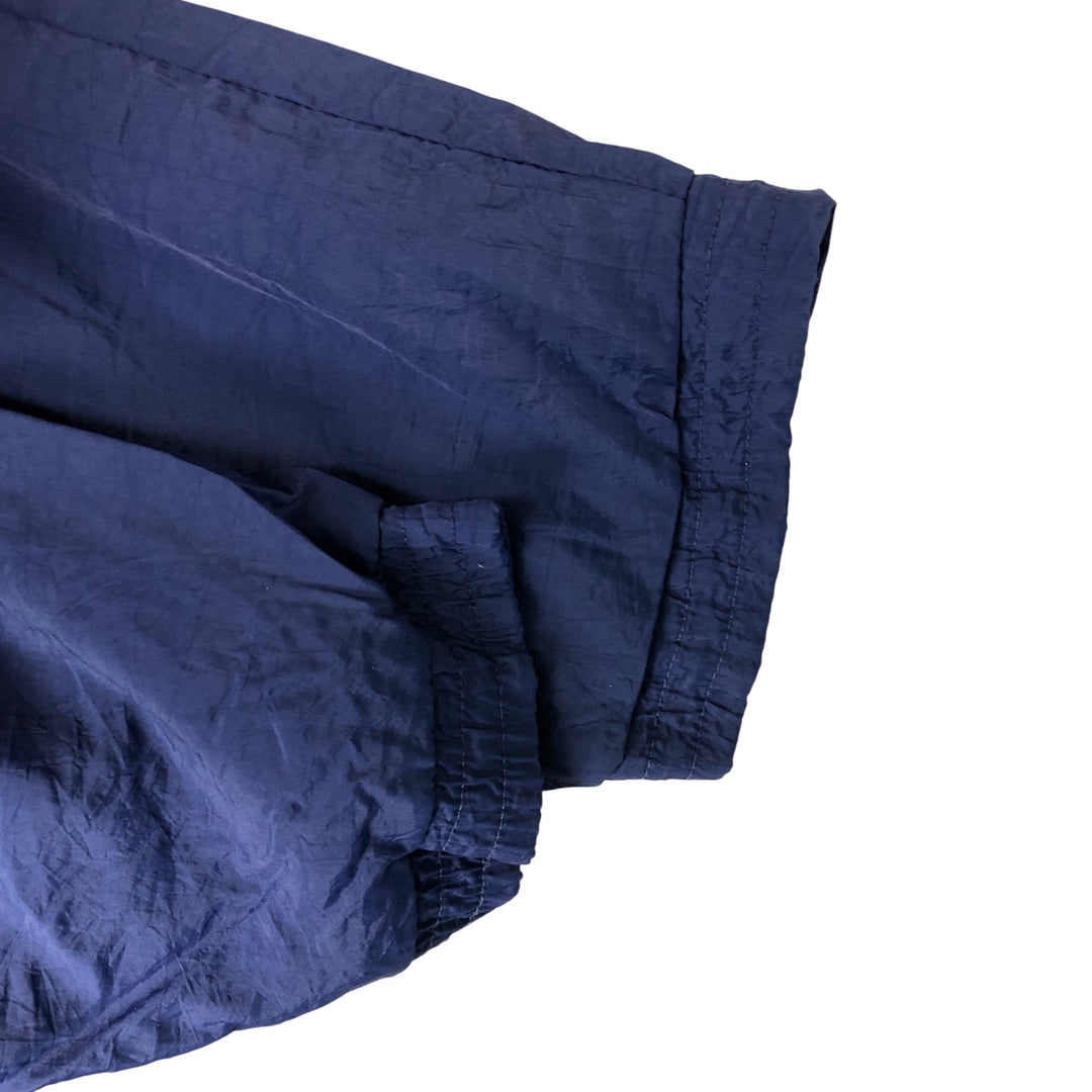 90'S Reebok nylon jacket, men's XL size, vintage Nylon navy blue type Vintage Second Hand