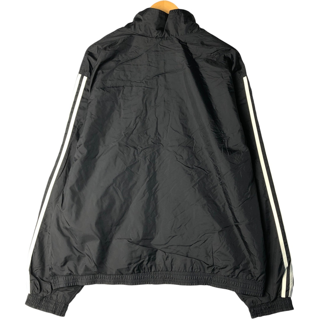 90'S Adidas Team Nylon Jacket, Men's, Size L, Vintage Nylon black type Vintage Second Hand