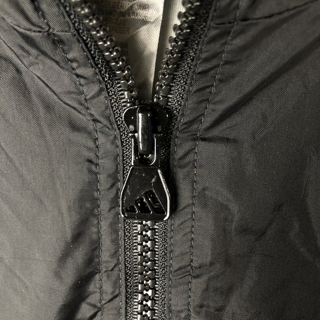 90'S Adidas Team Nylon Jacket, Men's, Size L, Vintage Nylon black type Vintage Second Hand