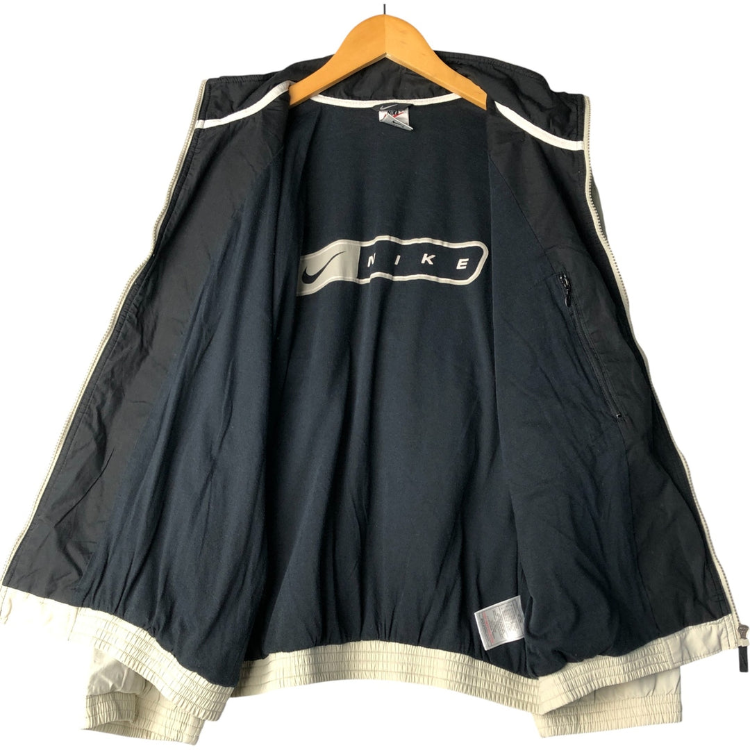 Vintage 90'S Nike Ripstop Windbreaker, Men's Size Small polyester gray type Vintage Second Hand