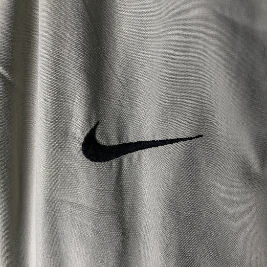 Vintage 90'S Nike Ripstop Windbreaker, Men's Size Small polyester gray type Vintage Second Hand