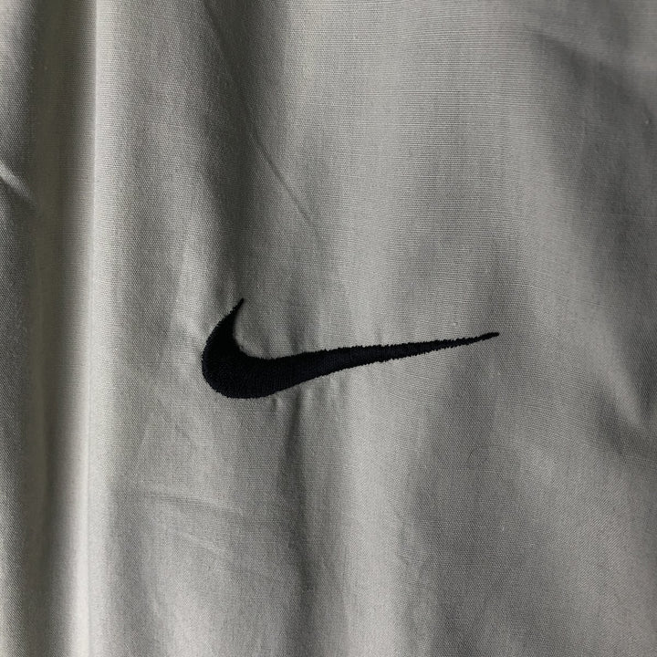 Vintage 90'S Nike Ripstop Windbreaker, Men's Size Small polyester gray type Vintage Second Hand