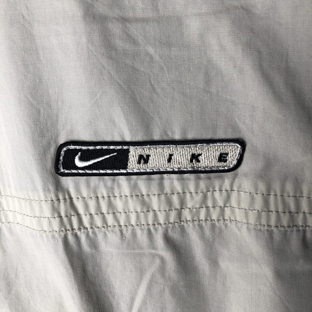 Vintage 90'S Nike Ripstop Windbreaker, Men's Size Small polyester gray type Vintage Second Hand
