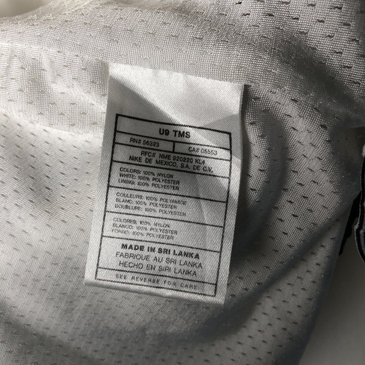 Vintage 90'S Nike Half-Zip Hooded Warm-Up Pullover, Men's XL polyester white type Vintage Second Hand