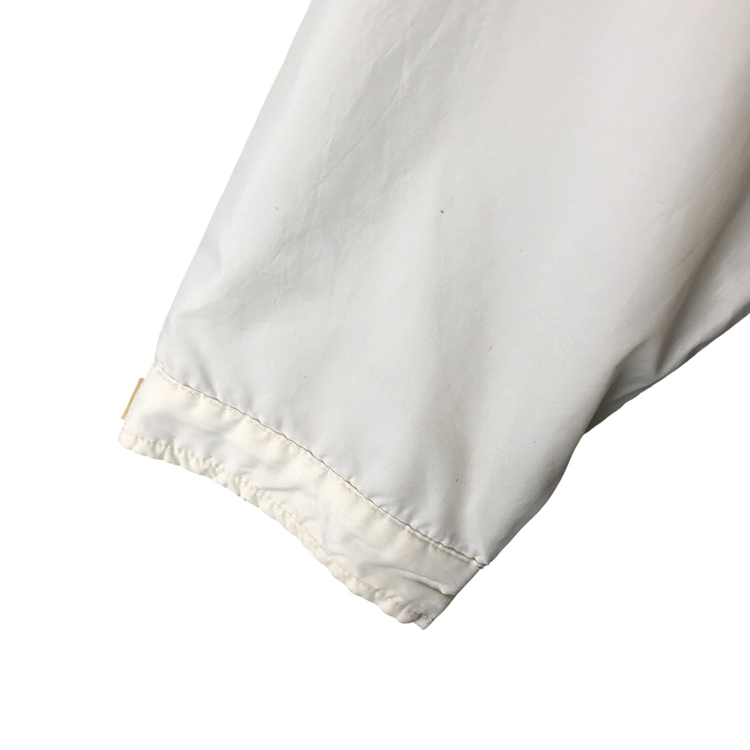 Vintage 90'S Nike Half-Zip Hooded Warm-Up Pullover, Men's XL polyester white type Vintage Second Hand