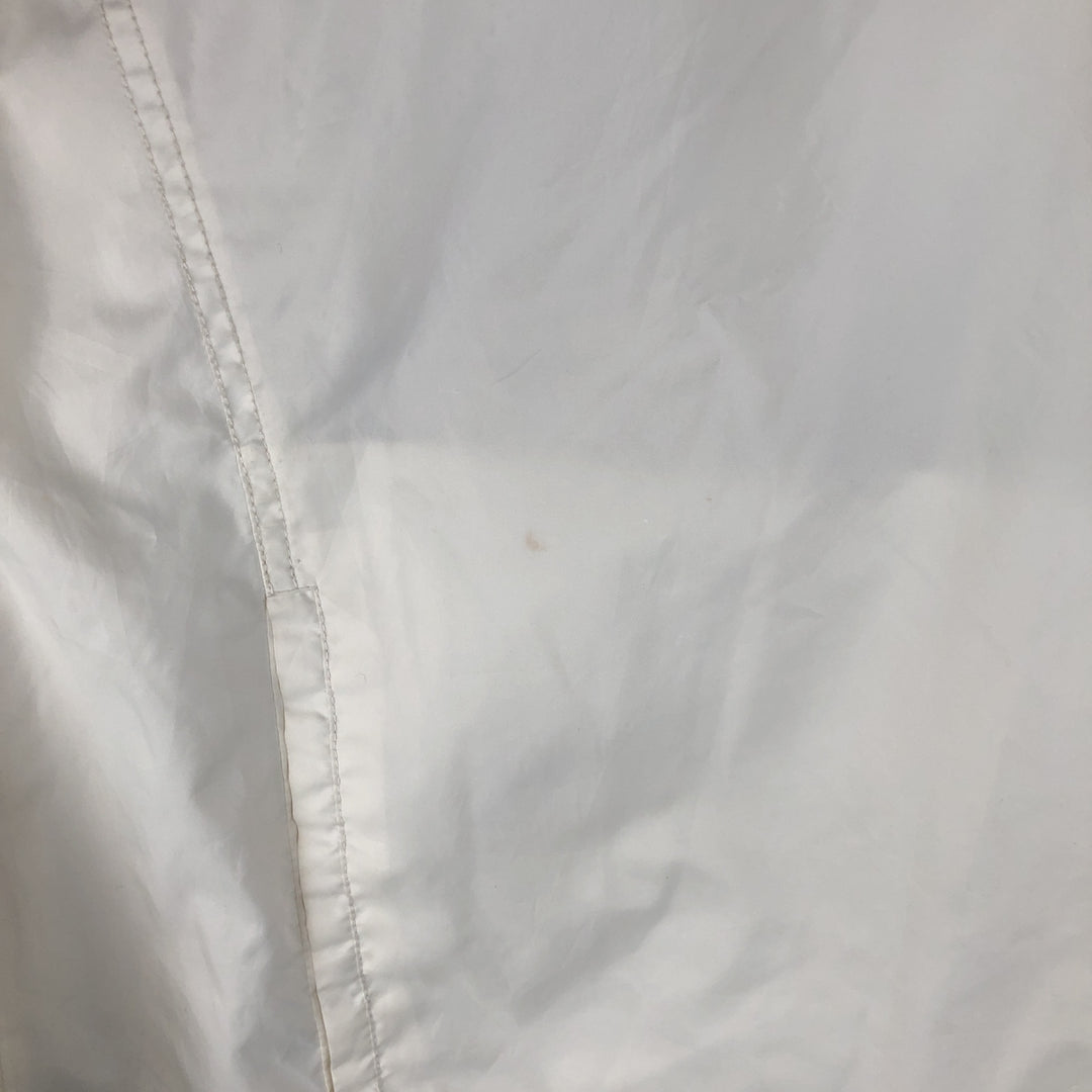 Vintage 90'S Nike Half-Zip Hooded Warm-Up Pullover, Men's XL polyester white type Vintage Second Hand