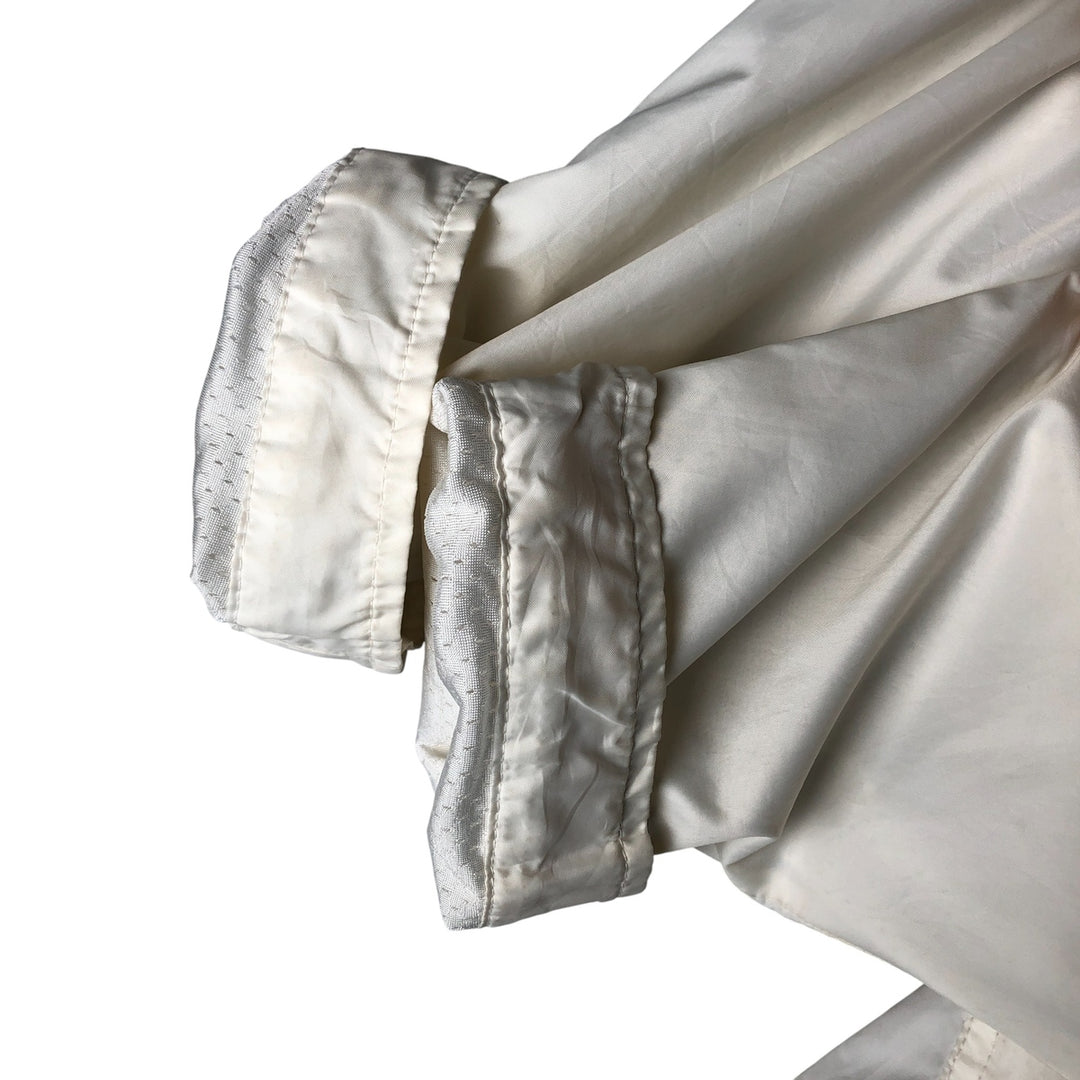 Vintage 90'S Nike Half-Zip Hooded Warm-Up Pullover, Men's XL polyester white type Vintage Second Hand