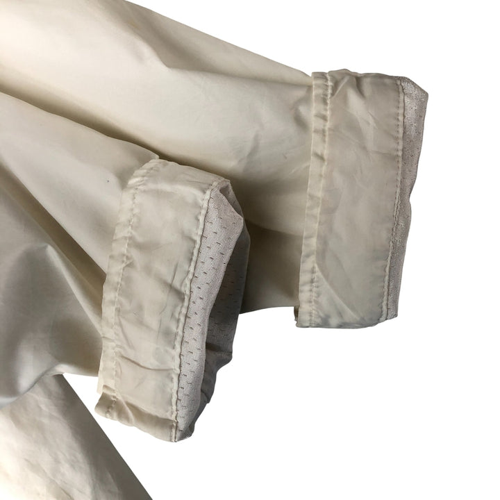 Vintage 90'S Nike Half-Zip Hooded Warm-Up Pullover, Men's XL polyester white type Vintage Second Hand