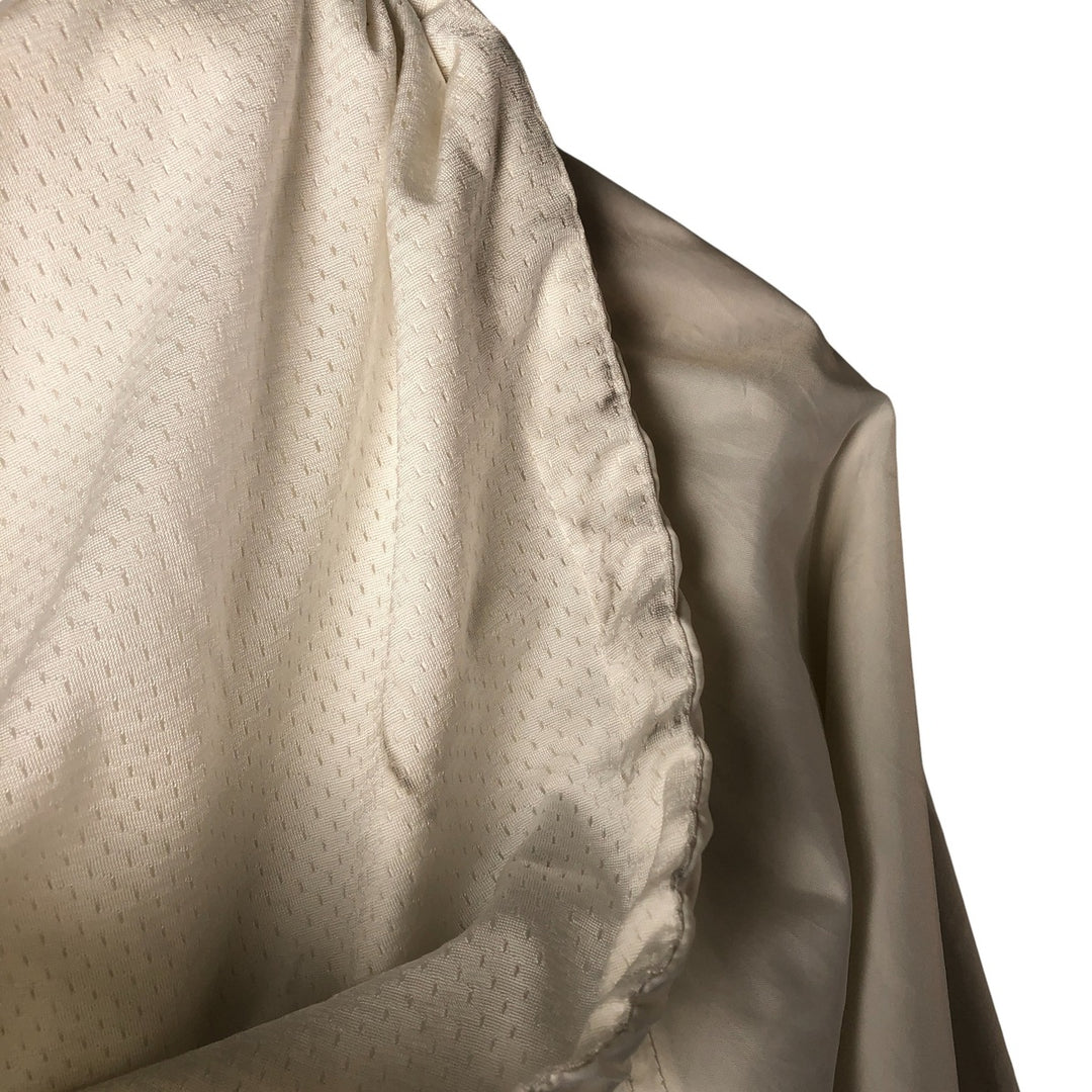 Vintage 90'S Nike Half-Zip Hooded Warm-Up Pullover, Men's XL polyester white type Vintage Second Hand