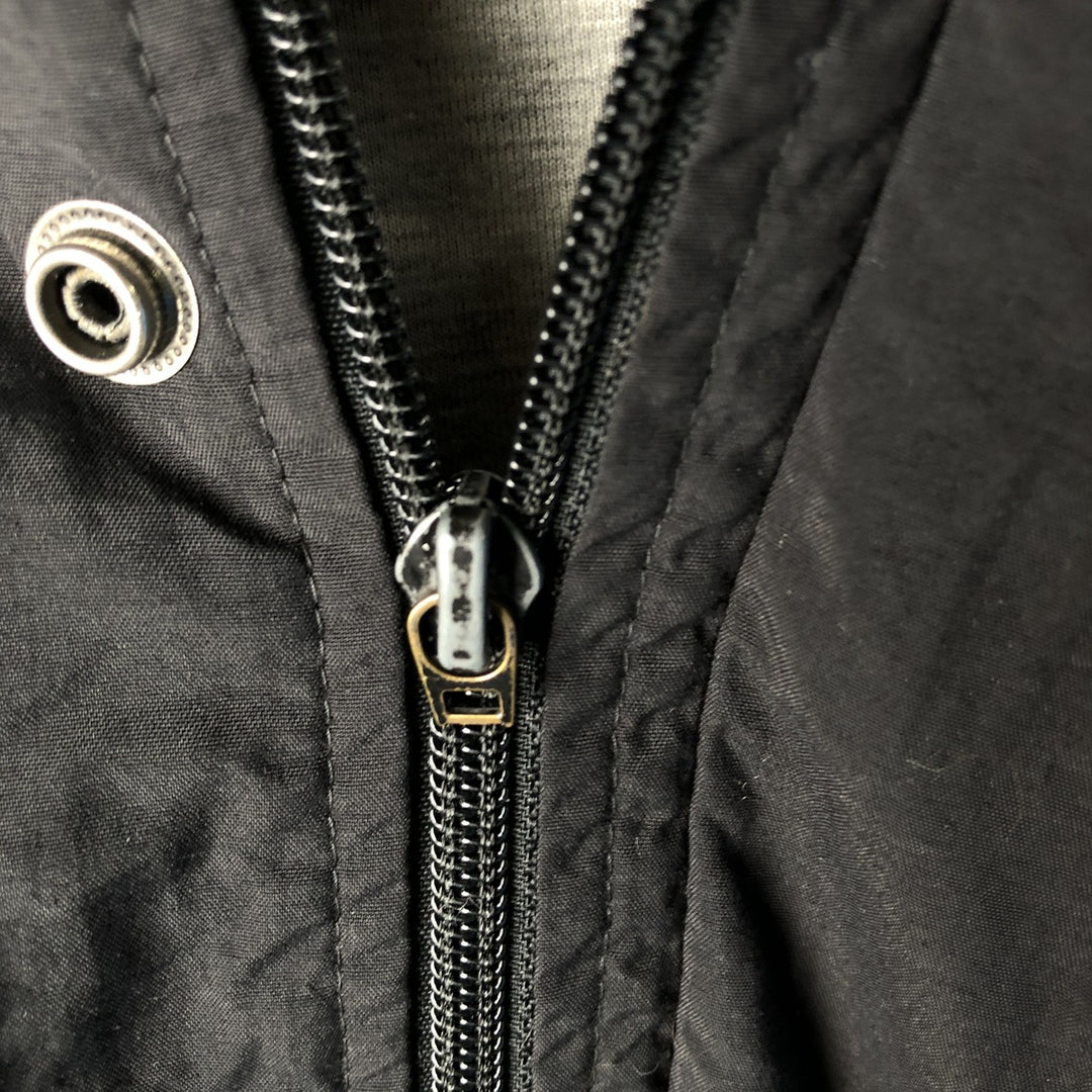 90'S Nike NIKE Nylon Jacket Men's XL Size Vintage Nylon black type Vintage Second Hand