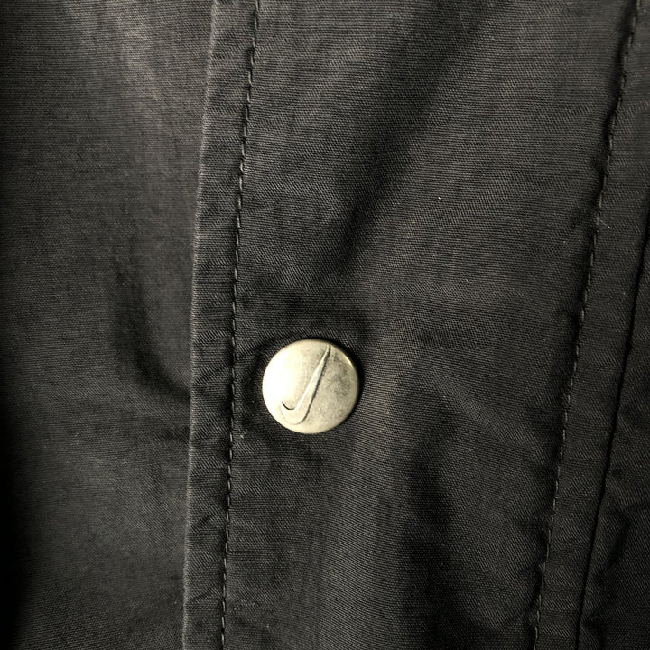 90'S Nike NIKE Nylon Jacket Men's XL Size Vintage Nylon black type Vintage Second Hand