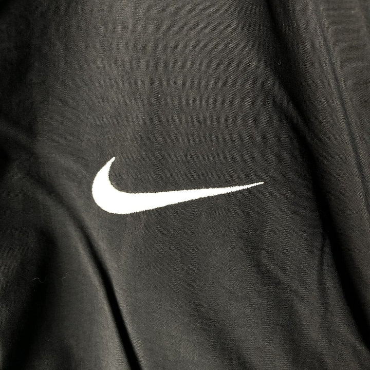 90'S Nike NIKE Nylon Jacket Men's XL Size Vintage Nylon black type Vintage Second Hand