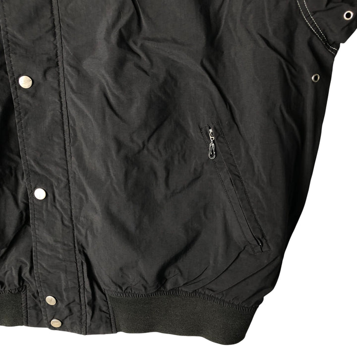 90'S Nike NIKE Nylon Jacket Men's XL Size Vintage Nylon black type Vintage Second Hand