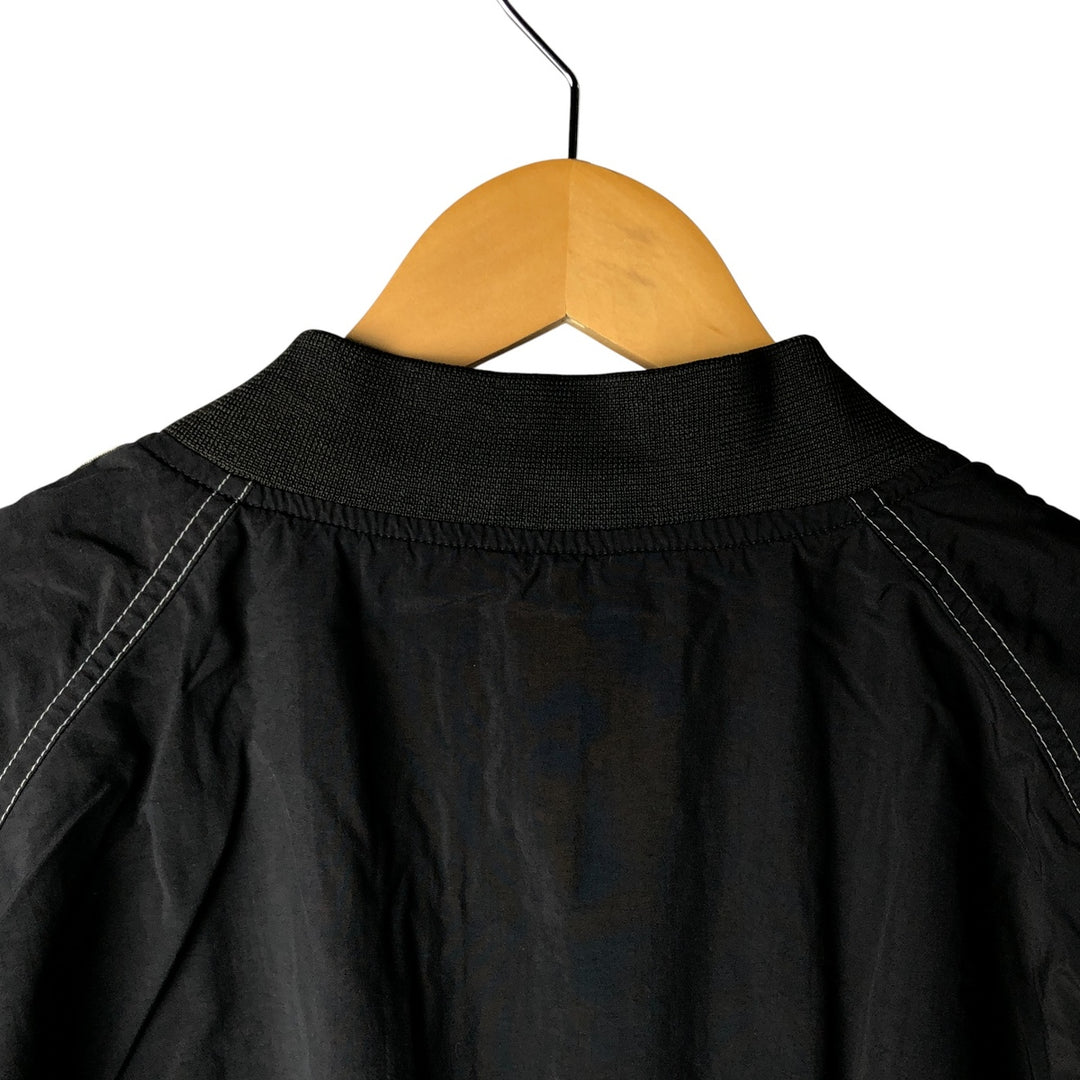 90'S Nike NIKE Nylon Jacket Men's XL Size Vintage Nylon black type Vintage Second Hand