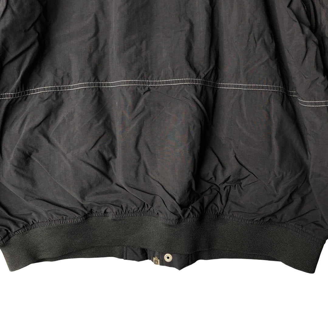 90'S Nike NIKE Nylon Jacket Men's XL Size Vintage Nylon black type Vintage Second Hand