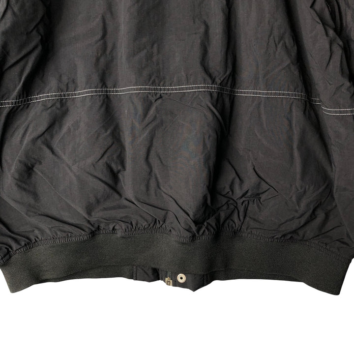 90'S Nike NIKE Nylon Jacket Men's XL Size Vintage Nylon black type Vintage Second Hand