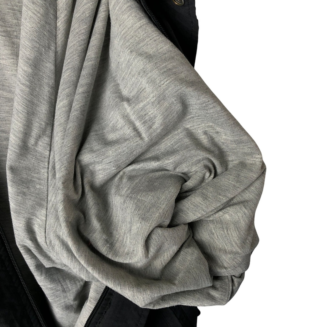 90'S Nike NIKE Nylon Jacket Men's XL Size Vintage Nylon black type Vintage Second Hand