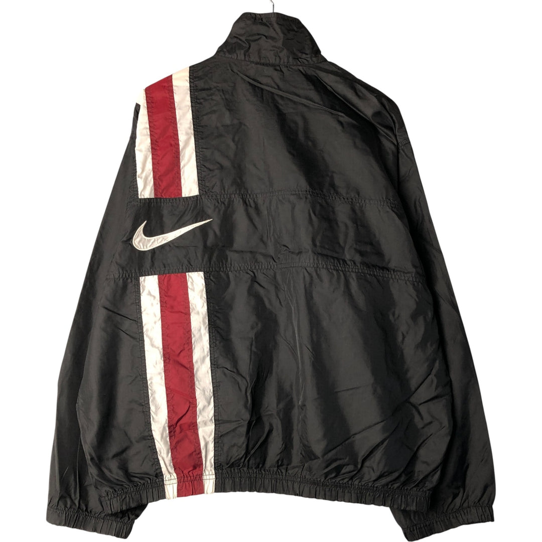 90'S Nike Ripstop Nylon Jacket, Men's Size L, Vintage Nylon black type Vintage Second Hand