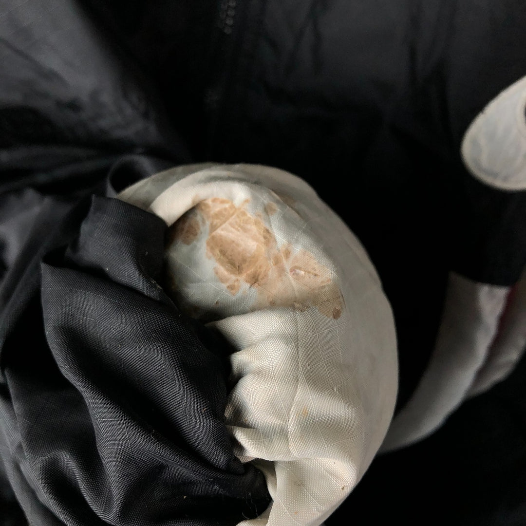 90'S Nike Ripstop Nylon Jacket, Men's Size L, Vintage Nylon black type Vintage Second Hand