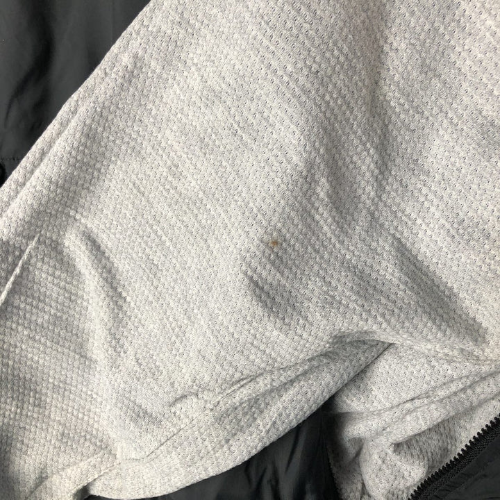 90'S Nike Silver Tag Back Logo Windbreaker Men's Size L unclear black type Vintage Second Hand