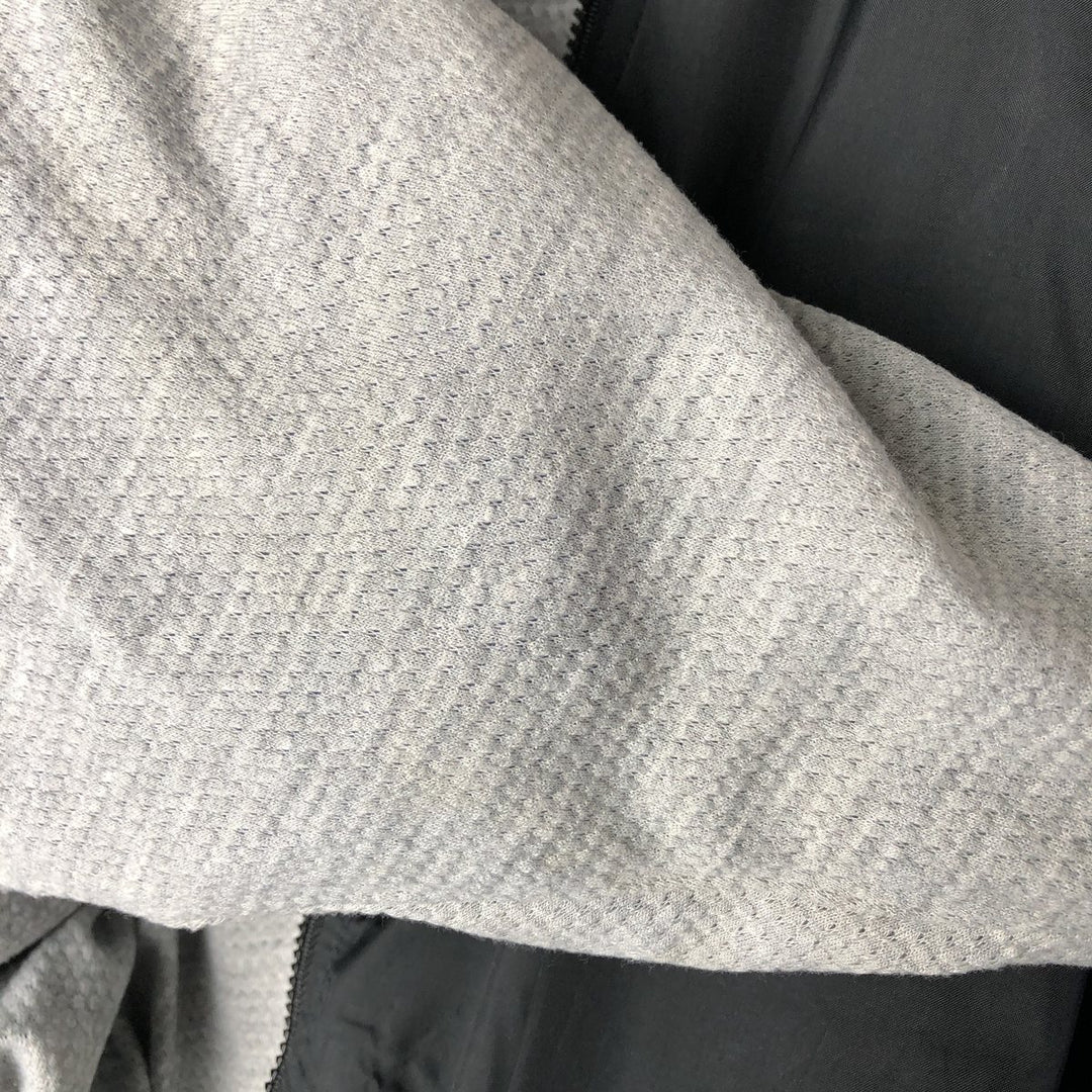 90'S Nike Silver Tag Back Logo Windbreaker Men's Size L unclear black type Vintage Second Hand