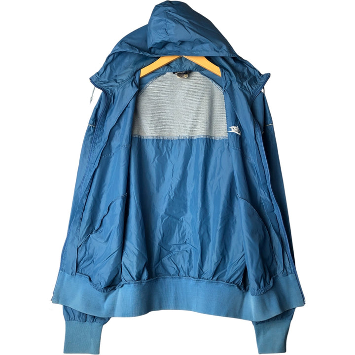 Vintage 1980'S Nike nylon parka, size M, men's Nylon blue type Vintage Second Hand