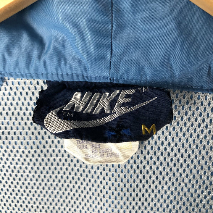 Vintage 1980'S Nike nylon parka, size M, men's Nylon blue type Vintage Second Hand