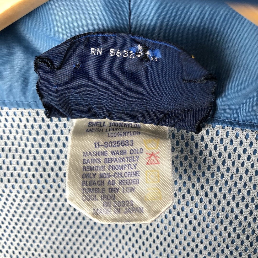 Vintage 1980'S Nike nylon parka, size M, men's Nylon blue type Vintage Second Hand