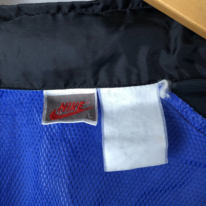 90'S Nike Silver Tag Windbreaker Men's Size L Vintage unclear blue type Vintage Second Hand