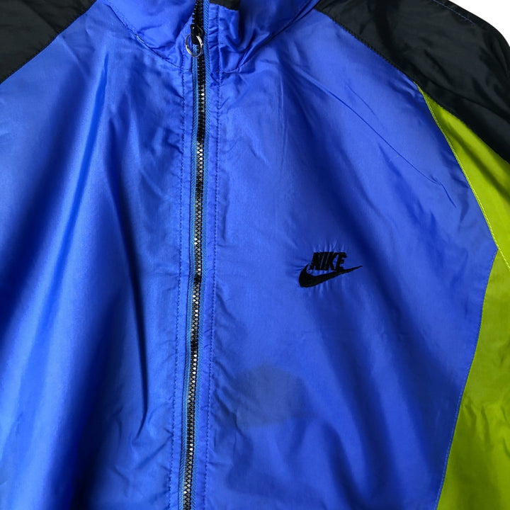90'S Nike Silver Tag Windbreaker Men's Size L Vintage unclear blue type Vintage Second Hand