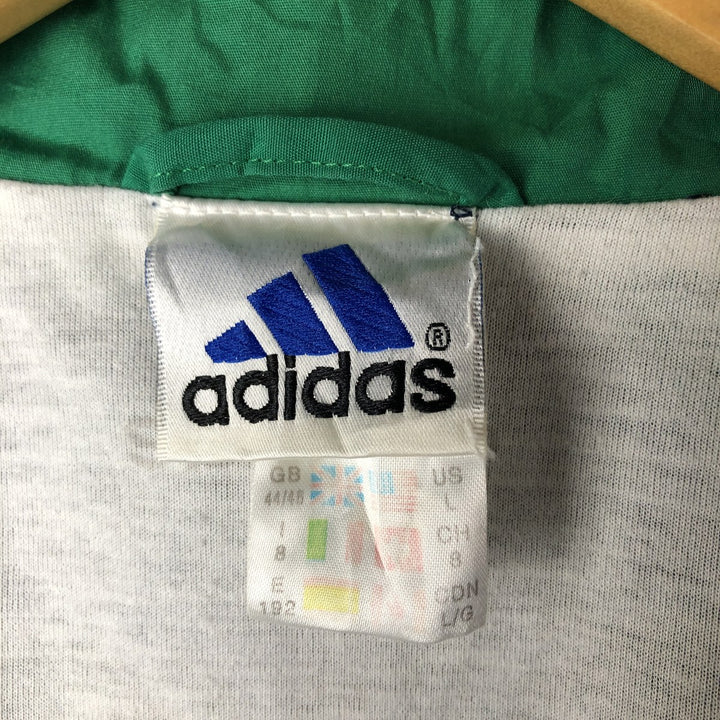 90'S Adidas Windbreaker Men's Size L Vintage polyester navy blue type Vintage Second Hand