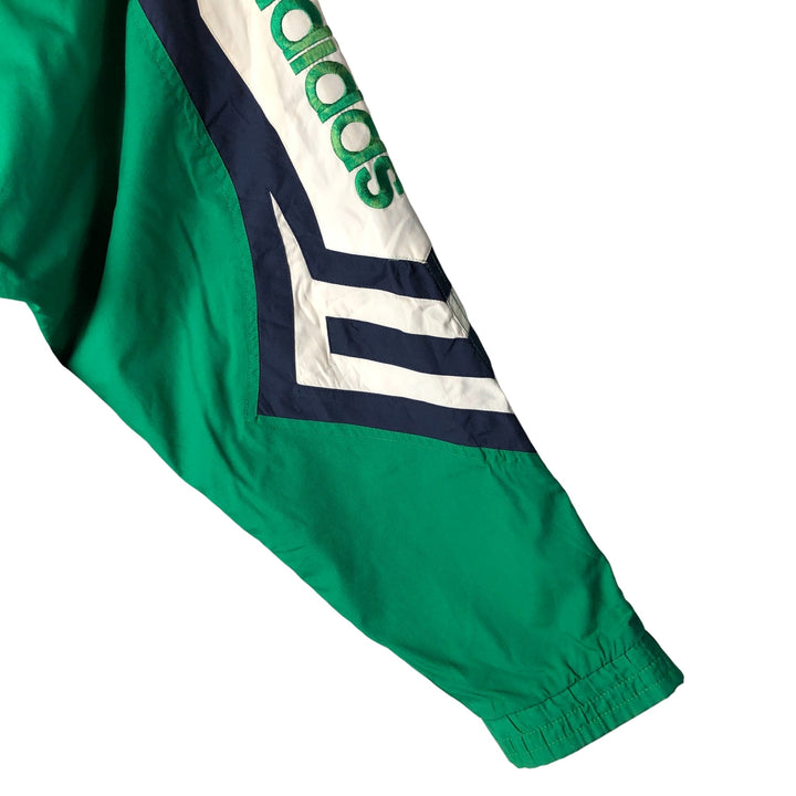 90'S Adidas Windbreaker Men's Size L Vintage polyester navy blue type Vintage Second Hand