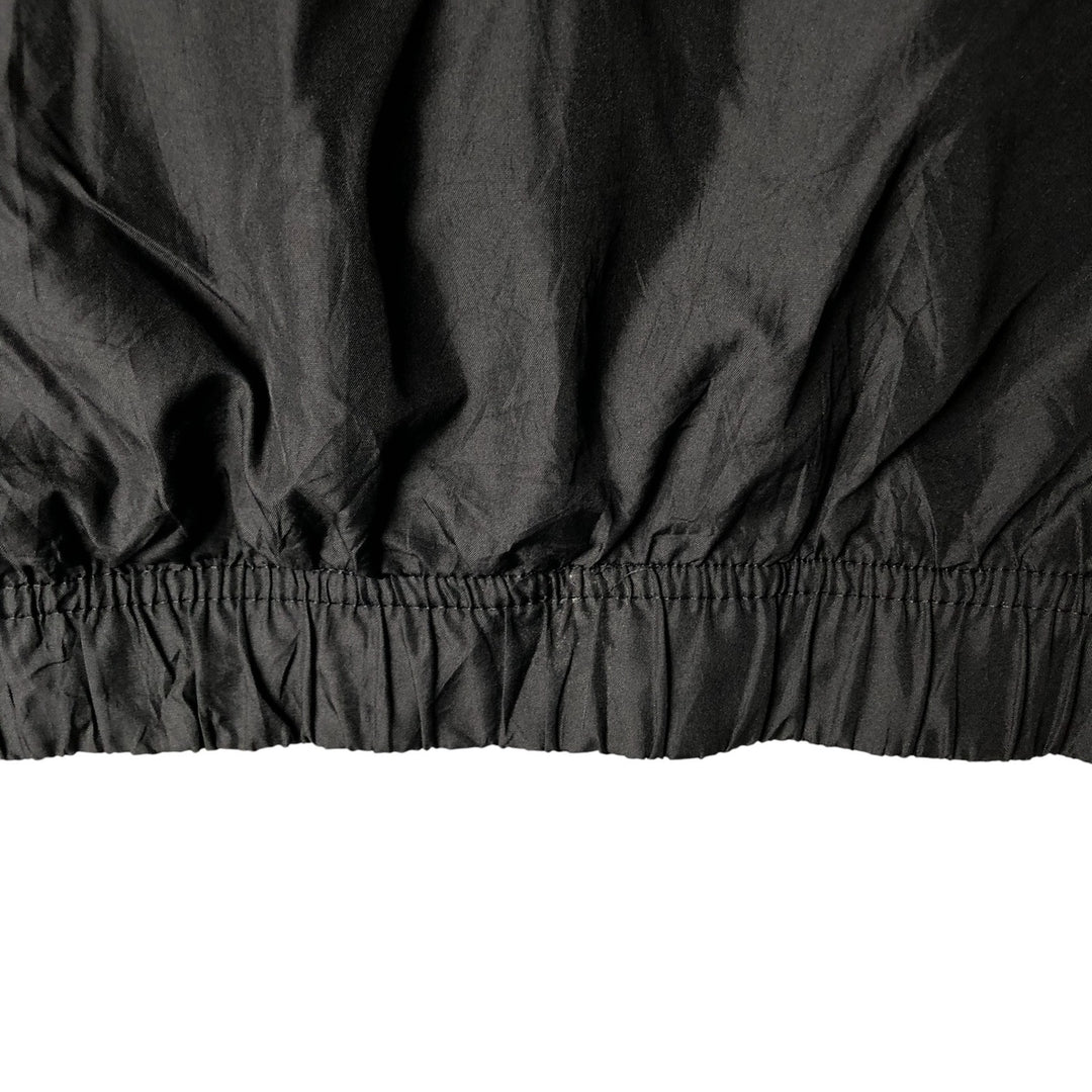 Vintage 80s-90'S Adidas back logo windbreaker, size M, men's polyester white type Vintage Second Hand