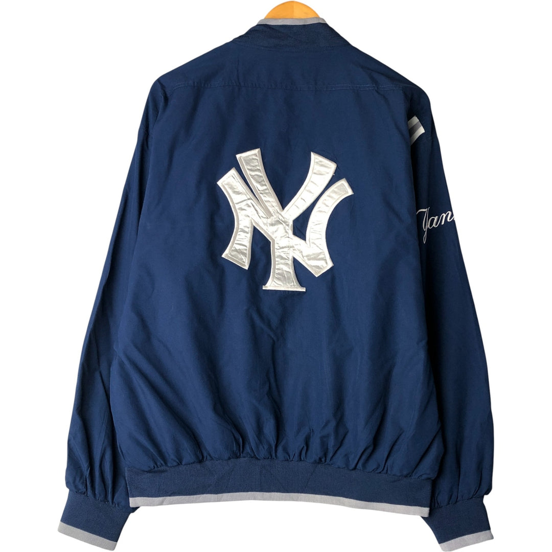 Genuine Merchandise MLB New York Yankees Windbreaker Men's Size Medium polyester navy blue type Vintage Second Hand