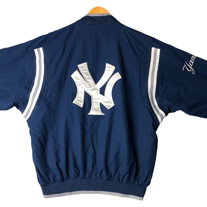 Genuine Merchandise MLB New York Yankees Windbreaker Men's Size Medium polyester navy blue type Vintage Second Hand