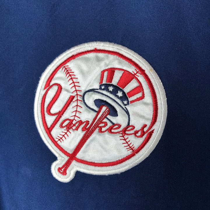 Genuine Merchandise MLB New York Yankees Windbreaker Men's Size Medium polyester navy blue type Vintage Second Hand