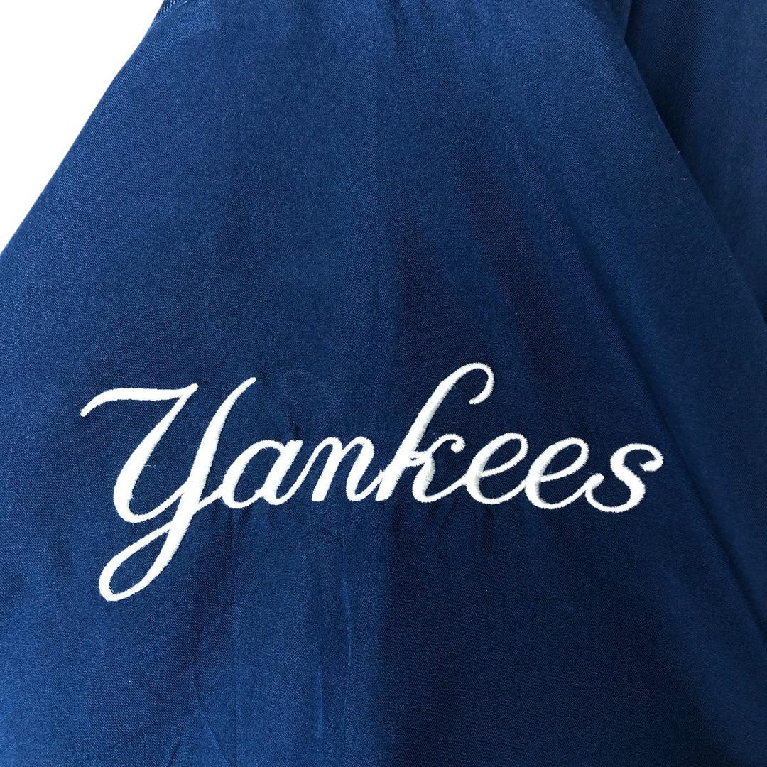 Genuine Merchandise MLB New York Yankees Windbreaker Men's Size Medium polyester navy blue type Vintage Second Hand