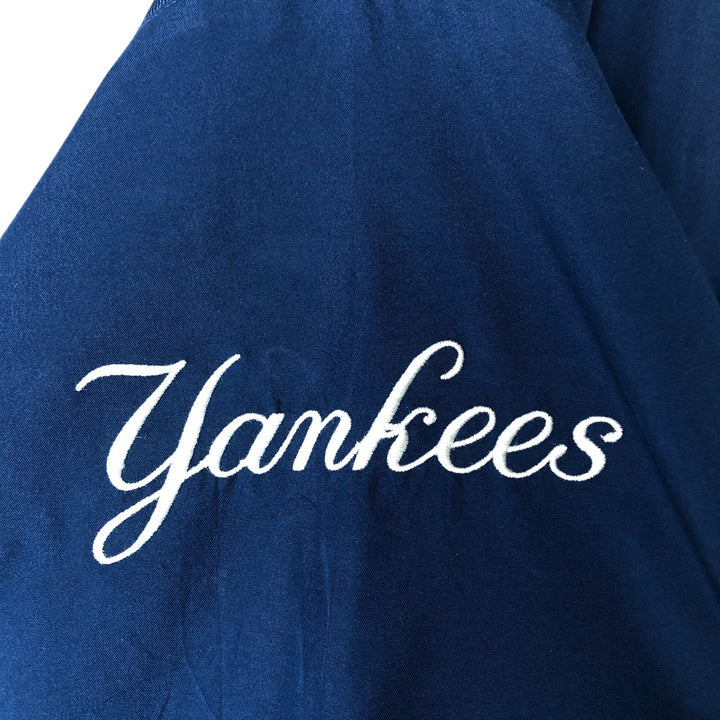 Genuine Merchandise MLB New York Yankees Windbreaker Men's Size Medium polyester navy blue type Vintage Second Hand
