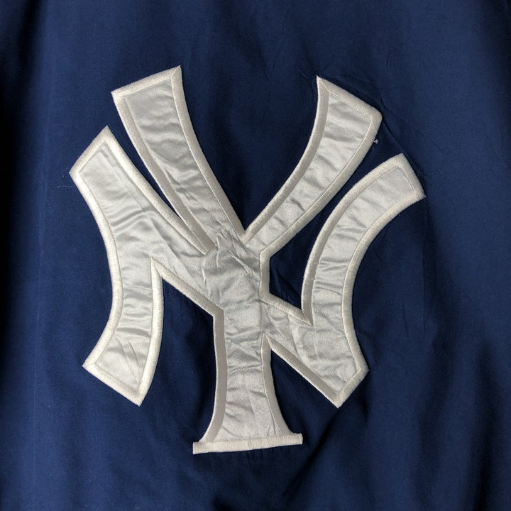Genuine Merchandise MLB New York Yankees Windbreaker Men's Size Medium polyester navy blue type Vintage Second Hand