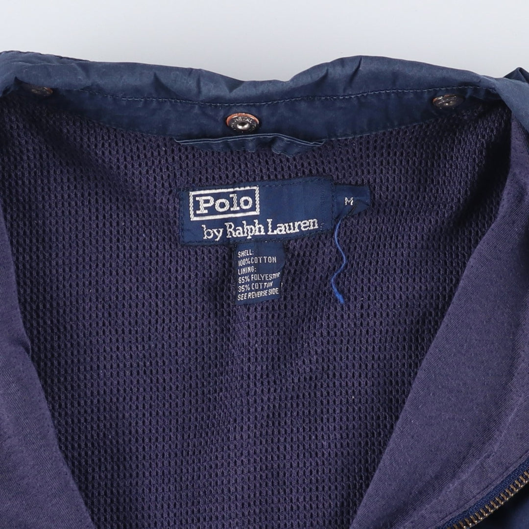 Ralph Lauren POLO by Ralph Lauren Swing Top Sports Jacket Men's M cotton navy blue type Vintage Second Hand