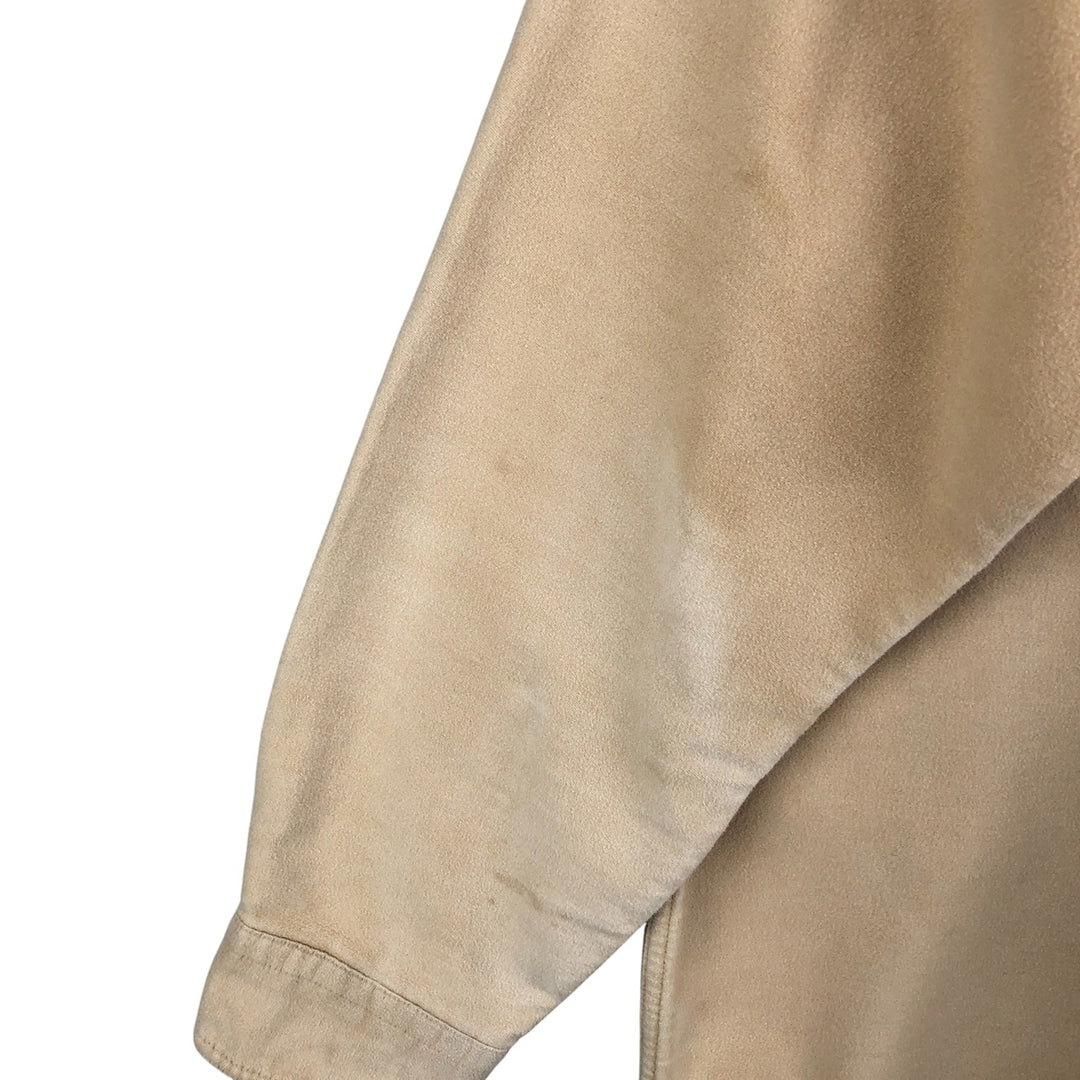 90'S Vintage Filson Long Sleeve Chamois Cloth Shirt, Made in USA, Men's XL cotton Beige type Vintage Second Hand