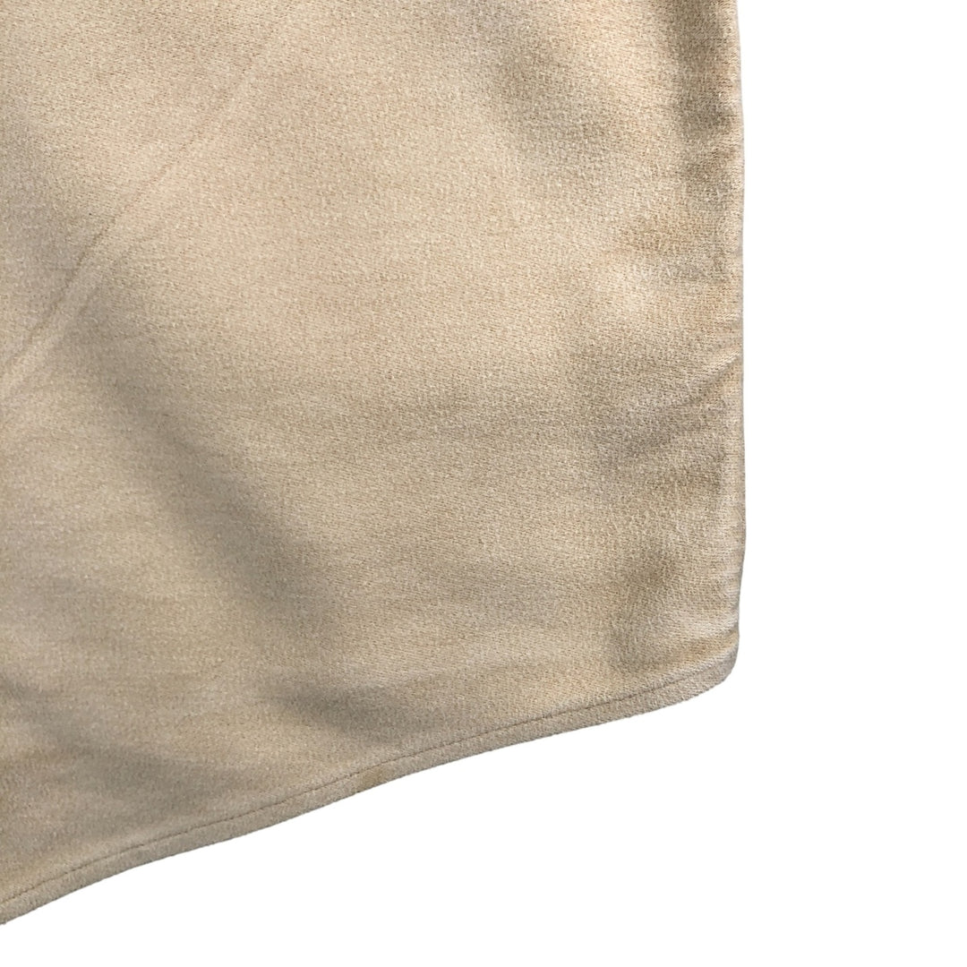 90'S Vintage Filson Long Sleeve Chamois Cloth Shirt, Made in USA, Men's XL cotton Beige type Vintage Second Hand