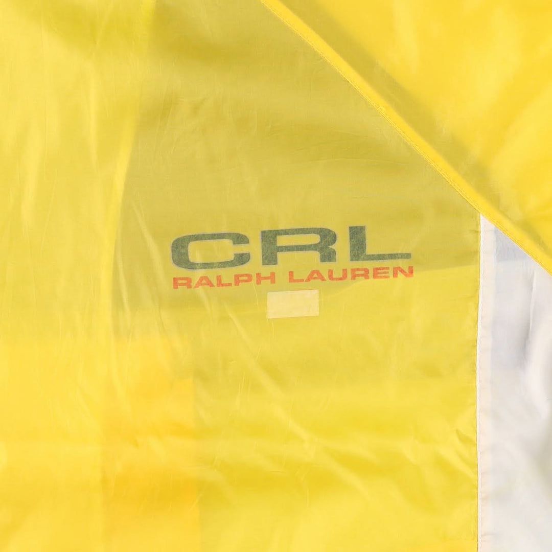 Ralph Lauren Chaps Packable Nylon Parka, Men's XL Nylon yellow type Vintage Second Hand