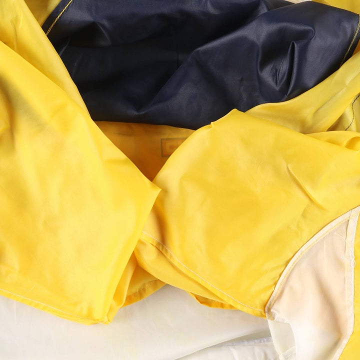 Ralph Lauren Chaps Packable Nylon Parka, Men's XL Nylon yellow type Vintage Second Hand