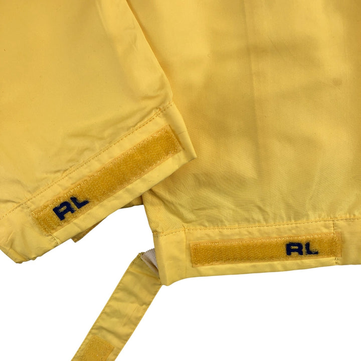 Ralph Lauren windbreaker, men's size M polyester yellow type Vintage Second Hand
