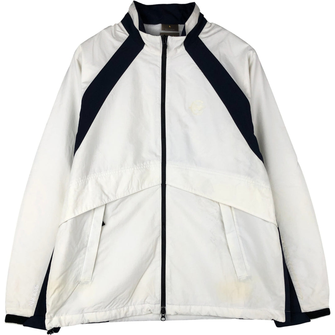 Nautica Competition NX1000 Ripstop Nylon Jacket, Men's Size L Nylon white type Vintage Second Hand