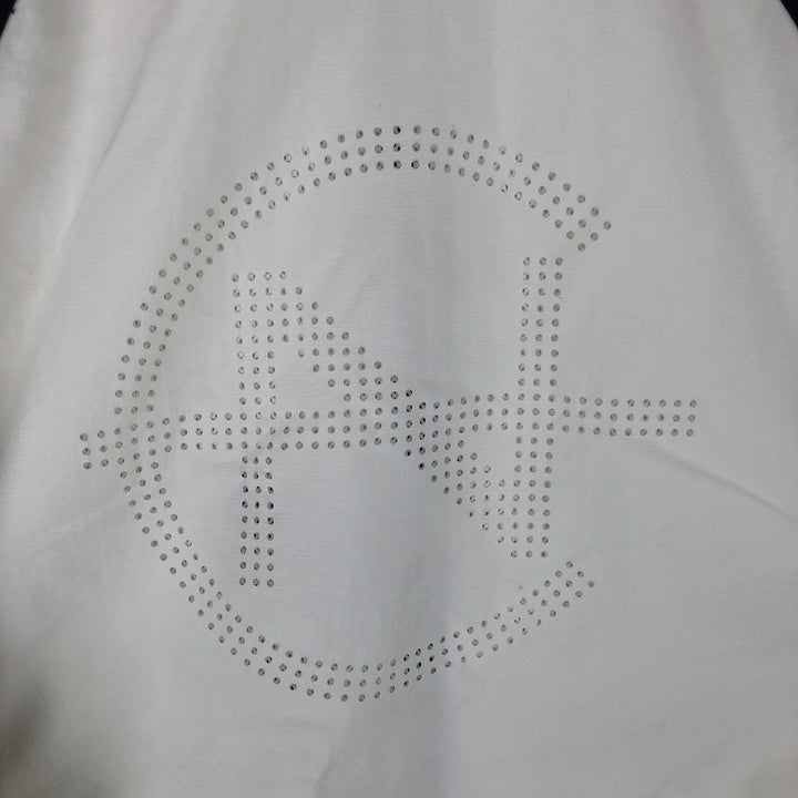 Nautica Competition NX1000 Ripstop Nylon Jacket, Men's Size L Nylon white type Vintage Second Hand